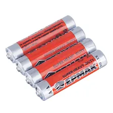 Батарейки ЕРМАК 4шт "Super heavy duty" солевая, тип AAA (R03)
