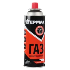 116014 ЕРМАК Баллон газовый Ермак 400мл (220г)