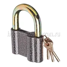 Замок навесной бронь ЕРМАК 80