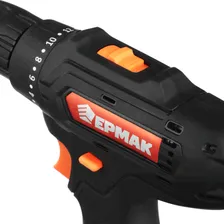 ЕРМАК Дрель-шуруповерт аккум. 20в 0-400-1400 об/мин, 1,5 Li-on (1), 35н*м, 2 скорости, Практик (691-048)