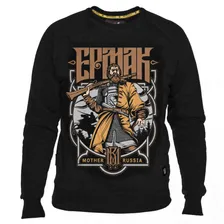Свитшот Mother Russia "Ермак" черный