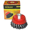 Щетка чашечная для УШМ, М14, 75мм Ермак 656-045